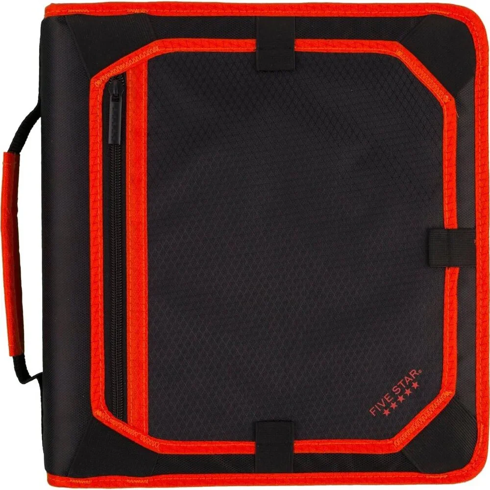 Five Star 2-inch 3-Ring Zipper Binder, Expansion Panel BTS School BTC Campus